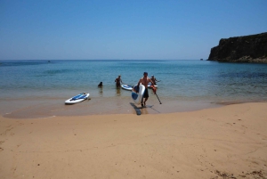 アルガルベ：スタンドアップパドルツアー＆スノーケリングでイングリーナ洞窟へ