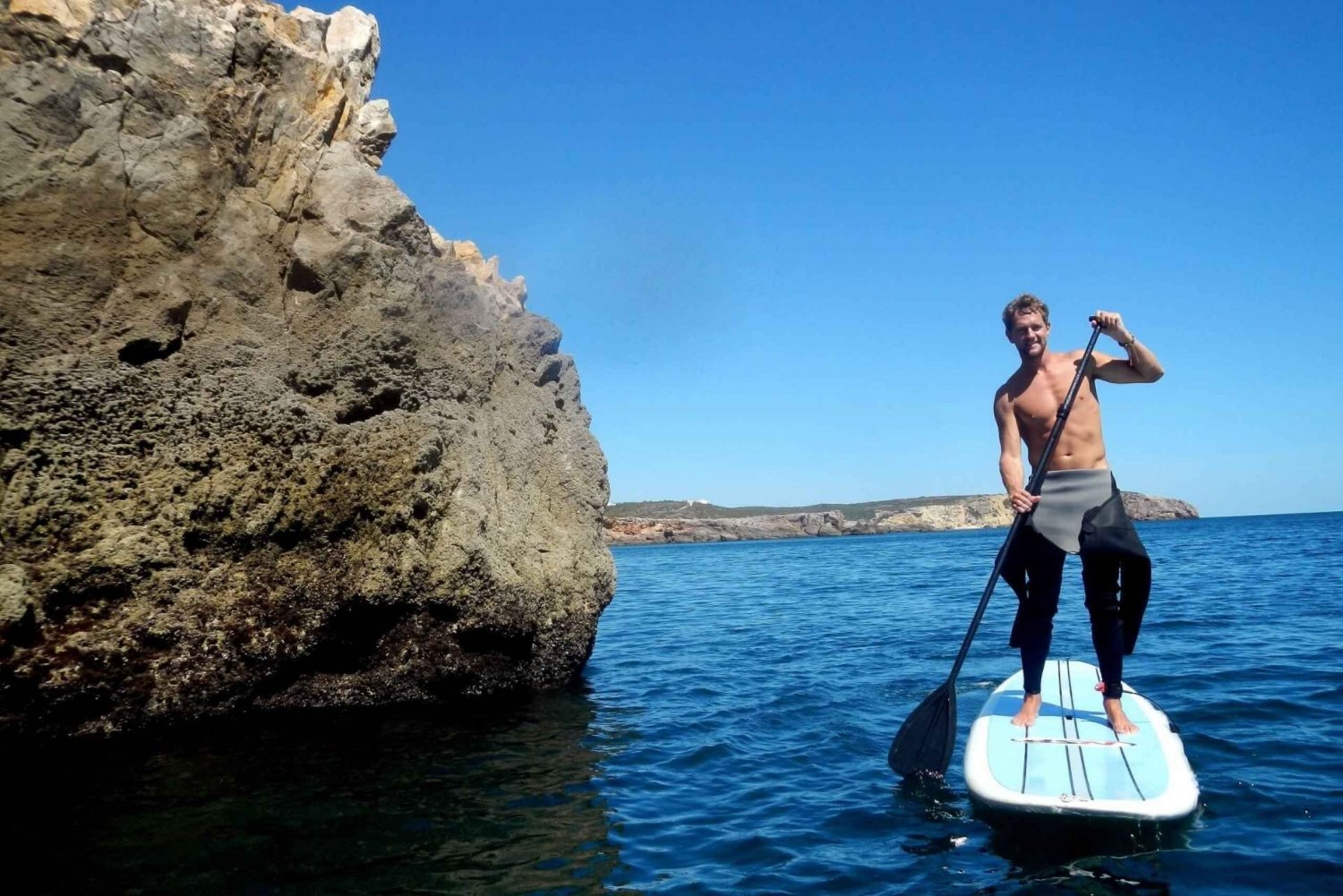 Algarve : Visite guidée en Stand-Up Paddle avec guide et photos