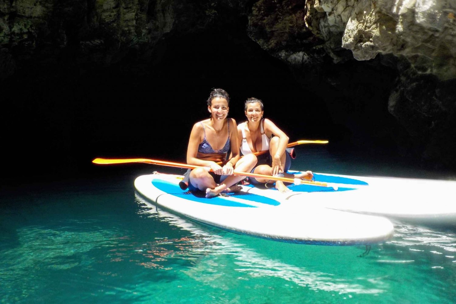 Algarve: Stand-Up Paddleboard Tour naar Ingrina Grotten