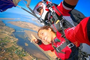 Algarve : aventure de parachutisme en tandem de 3000 à 4500 mètres