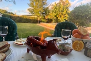 プライベートガーデンでアルガルヴェのタパスとドリンクをお楽しみください