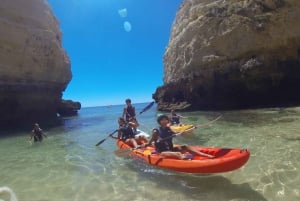 Armação de Pêra: 2-Hour Wild Beaches and Caves Kayak Tour