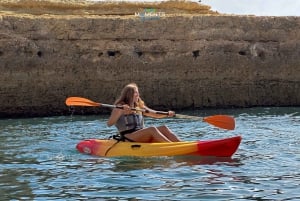 Armação de Pêra: 2-Hour Wild Beaches and Caves Kayak Tour