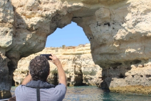Armação de Pêra: Benagil and 10 Best Caves Guided Boat Tour