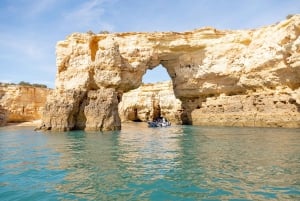 Armação de Pêra: Benagil Caves and Secret Beaches Boat Trip