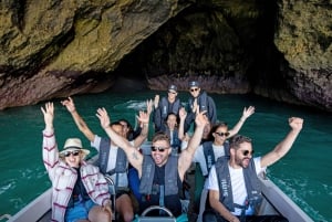 Armação de Pêra: Benagil Caves and Secret Beaches Boat Trip