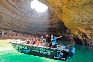 Armação de Pêra: Benagil Caves and Secret Beaches Boat Trip