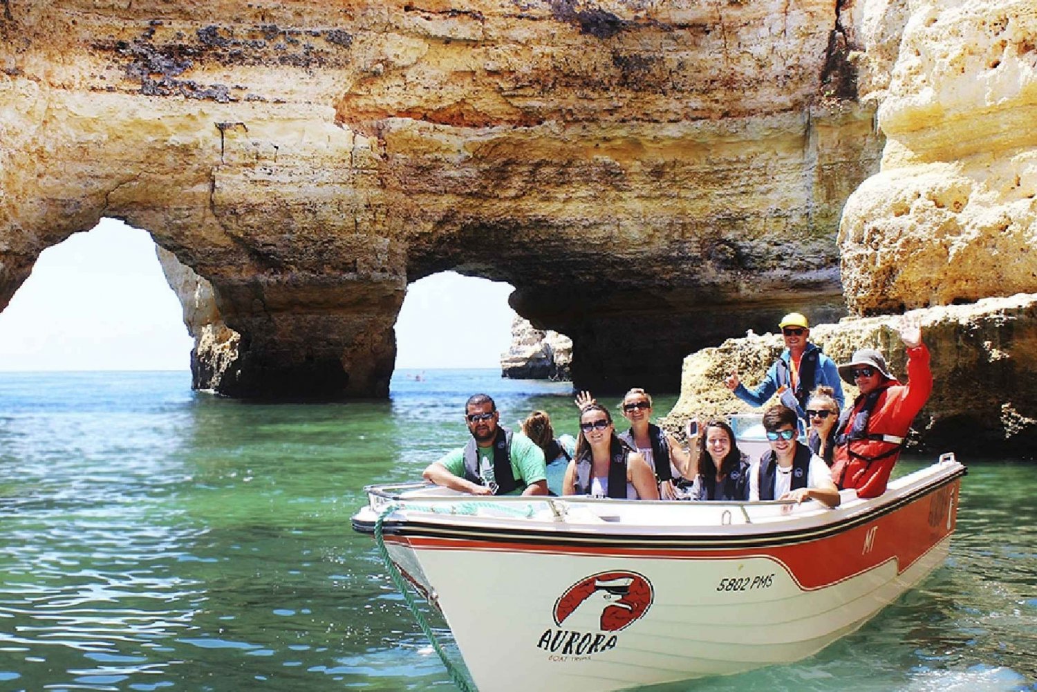 Armação de Pêra : Visite guidée en bateau des 15 meilleures grottes de Benagil