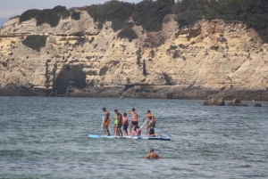 Armação de Pêra: Mega Stand Up Paddle Board Group Experience