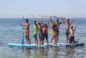 Armação de Pêra: Mega Stand Up Paddle Board Group Experience