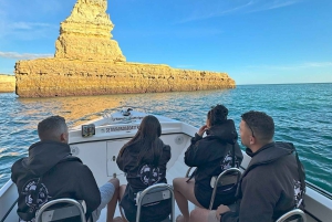Armação de Pera : Excursión Privada en Barco Amanecer/Puesta de Sol