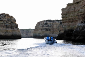 Armação de Pera : Excursión Privada en Barco Amanecer/Puesta de Sol
