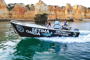 Armação de Pera : Excursión Privada en Barco Amanecer/Puesta de Sol