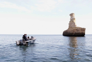 Armação de Pera : Excursión Privada en Barco Amanecer/Puesta de Sol