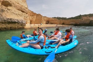 Plage de Benagil : kayak dans la grotte de Benagil (PHOTOS GRATUITES)