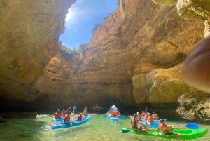 Plage de Benagil : kayak dans la grotte de Benagil (PHOTOS GRATUITES)