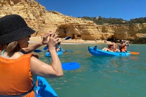 Plage de Benagil : kayak dans la grotte de Benagil (PHOTOS GRATUITES)