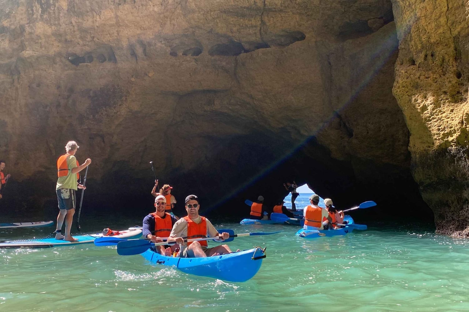 Benagil Beach: Paddla kajak till Benagil-grottorna med möjlighet till soluppgång
