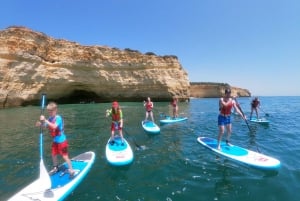 Benagil: Benagil Cave Stand Up PaddleBoard Tour at Sunrise