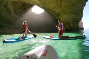 Benagil: Benagil Cave Stand Up PaddleBoard-tur ved soloppgang