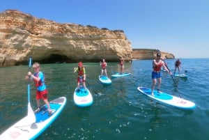 Benagil: Benagil Cave Stand Up PaddleBoard-tur ved soloppgang