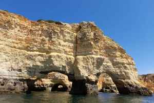 Benagil: Benagil Caves and Secret Spots Guided Kayaking Tour