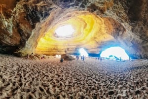 Benagil: Guidad kajaktur i Benagils grottor och hemliga platser