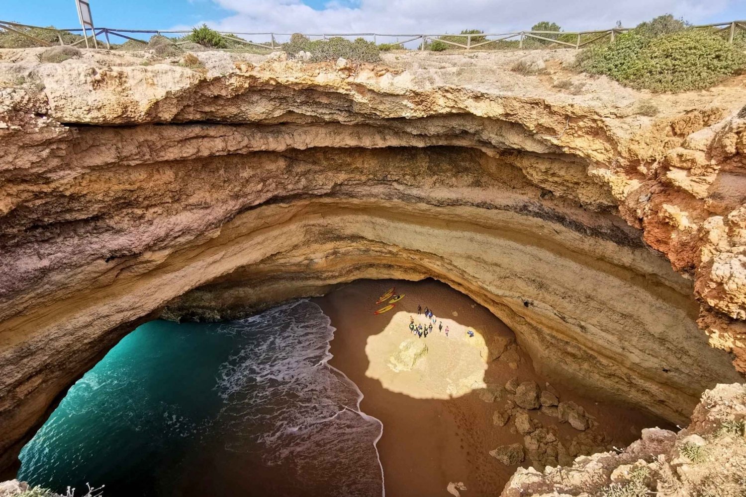 Benagil: Benagil Caves Kayaking Experience in Algarve