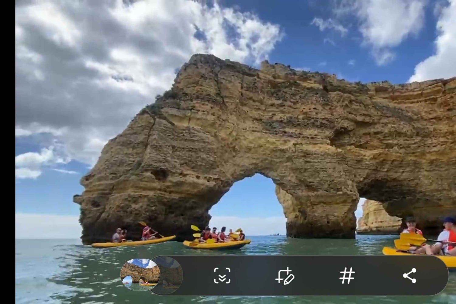 Benagil: Benagil Kayak Tour