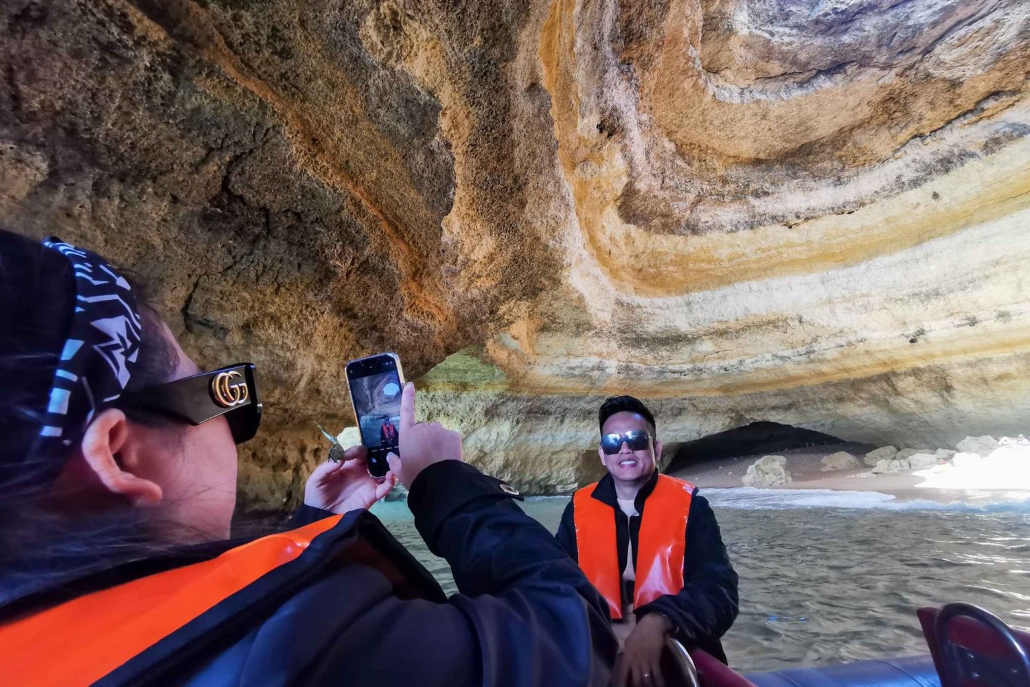 Fra Lisboa: Benagil-grottene og privat tur i Algarve