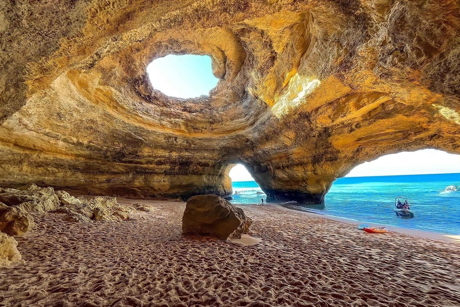Benagil: Jaskinie, plaże i tajemnicze miejsca - wycieczka z przewodnikiem