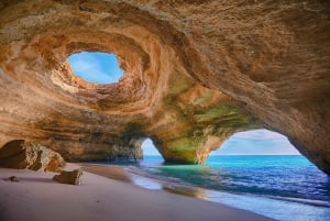 From Portimão: Benagil Caves Guided Speedboat Tour