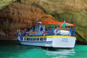 Portimão: Benagil Caves and Coast Boat Tour with Swim Stop