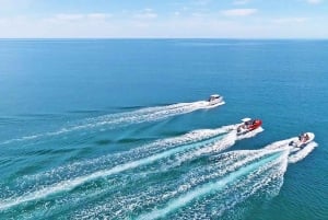 Portimão : visite complète des grottes de Benagil avec repas à l'Allgarbe