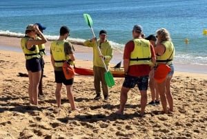 Benagil Caves: small group Kayaking Tour with a Local Guide