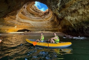 Benagil Caves: small group Kayaking Tour with a Local Guide