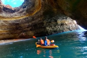 Benagil Caves: small group Kayaking Tour with a Local Guide
