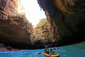 Benagil Caves: small group Kayaking Tour with a Local Guide