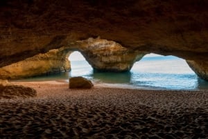 Benagil: Benagil-grotten bij zonsopgang met gids