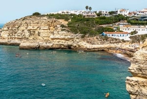 Benagil: Benagil-grotten bij zonsopgang met gids