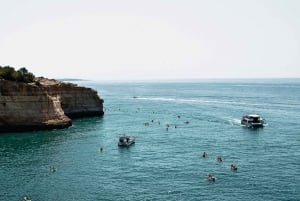 Benagil: Benagil-grotten bij zonsopgang met gids