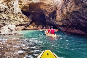 Benagil: Geführte Kajaktour zum Strand in der Benagil-Höhle
