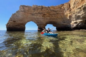 Wycieczka kajakowa do Benagil: jaskinie Benagil, Marinha i Albandeira