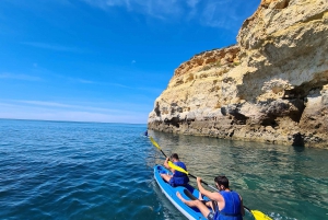 Benagil : Excursion en kayak avec un guide régional