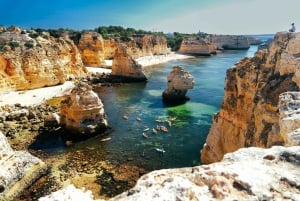 Benagil: Kayak Tour to Benagil Caves – Small Group
