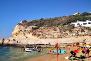 Benagil: Kayak Tour to Benagil Caves – Small Group