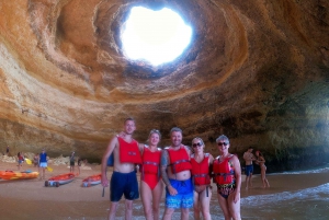 Benagil: Kayaking Adventure in Benagil Caves & Marinha Beach