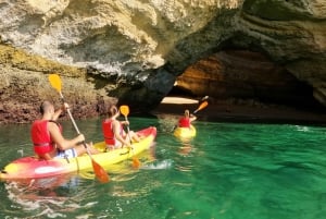 Benagil: Kayaking Adventure in Benagil Caves & Marinha Beach