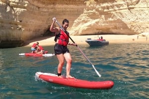 Benagil: Kayaking Adventure in Benagil Caves & Marinha Beach