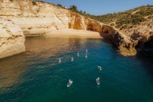 Benagil: Paddle board-oplevelse i Benagil-grotten og 4k-fotos